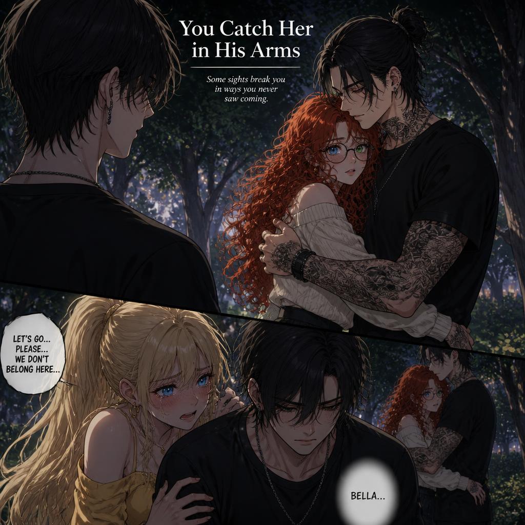 Cover art for You Catch Her in His Arms, a drama scenario on AI Dungeon