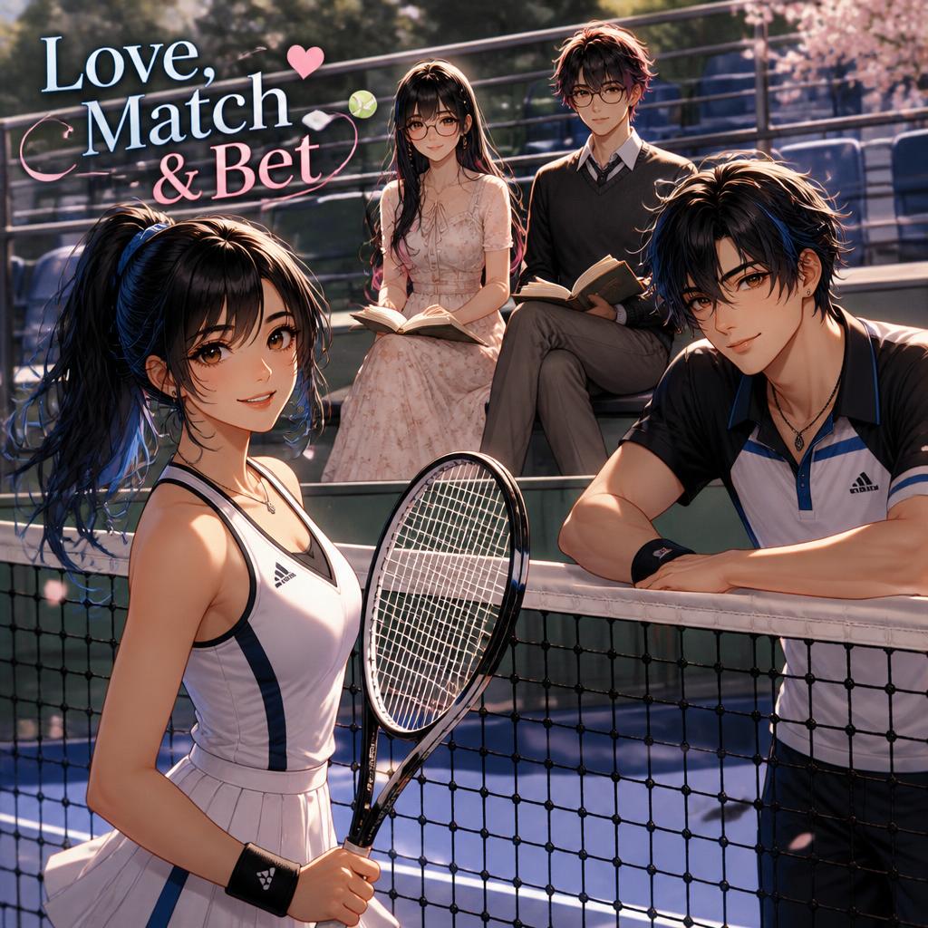 Cover art for Love, Match & Bet, a romance scenario on AI Dungeon