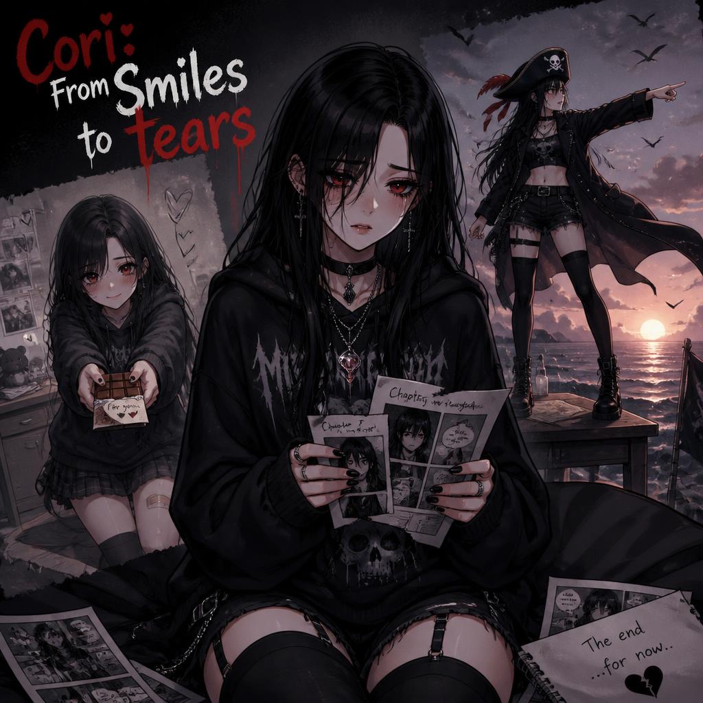 Cover art for Cori: From smile to tears, a drama scenario on AI Dungeon