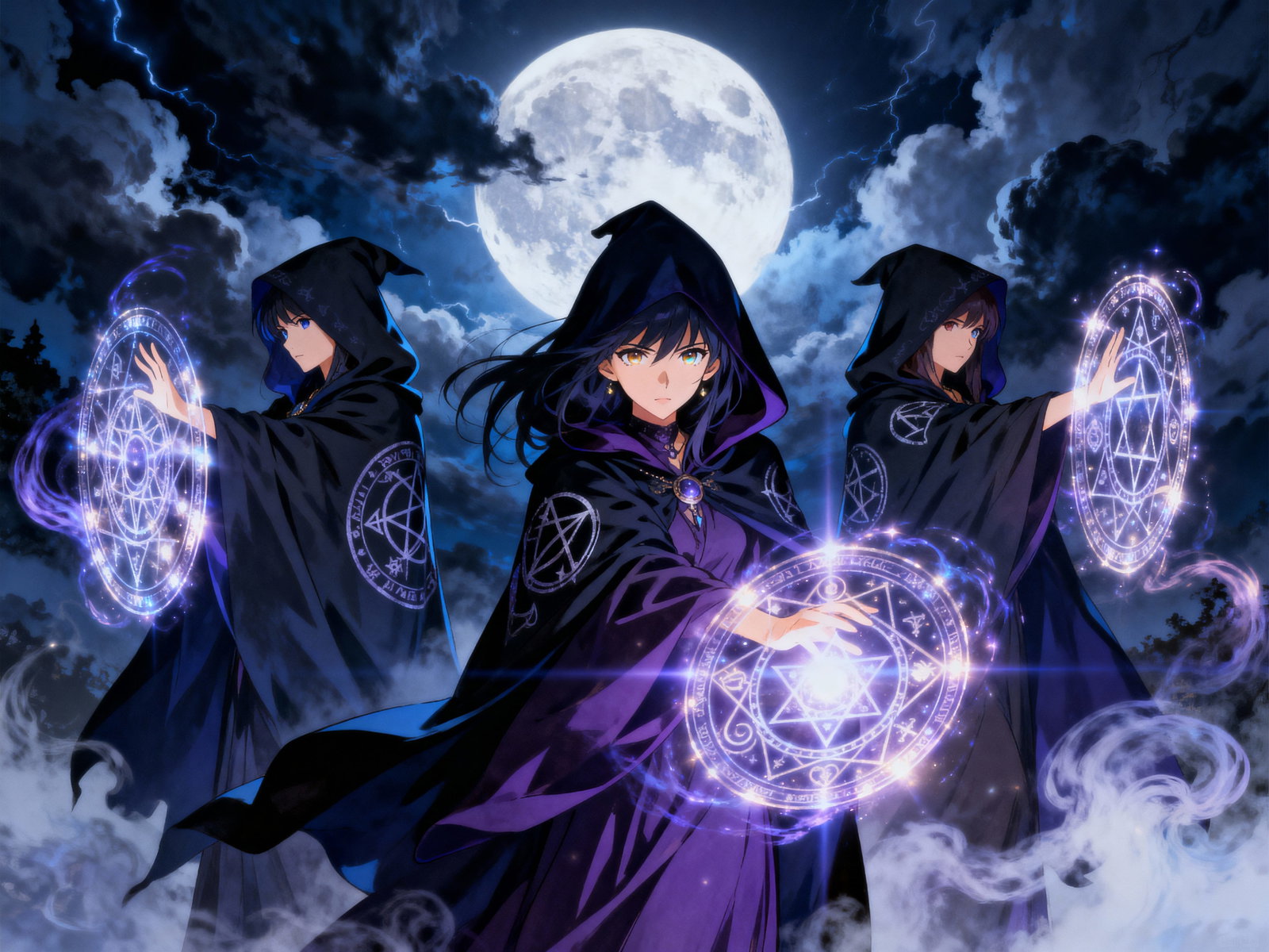 Cover art for Coven: Year 1705 Q.O., a magic scenario on AI Dungeon