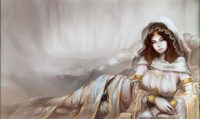 Cover art for The Fate of Lady Gwynevere, a fantasy scenario on AI Dungeon