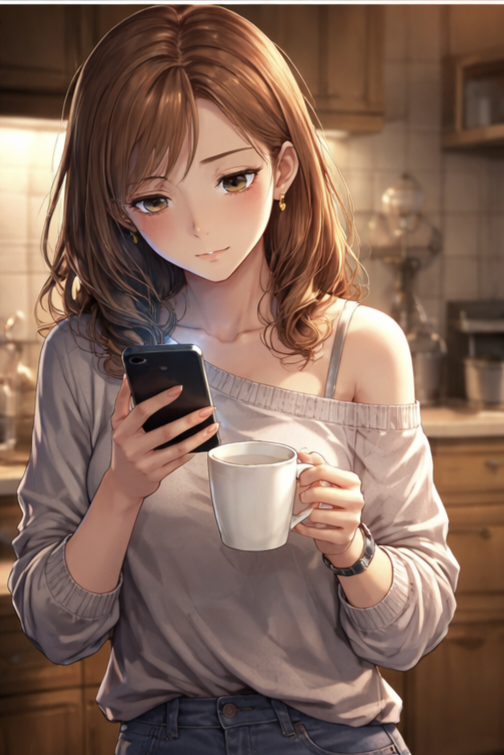 Cover art for The Space Between Dinners, a marraige scenario on AI Dungeon