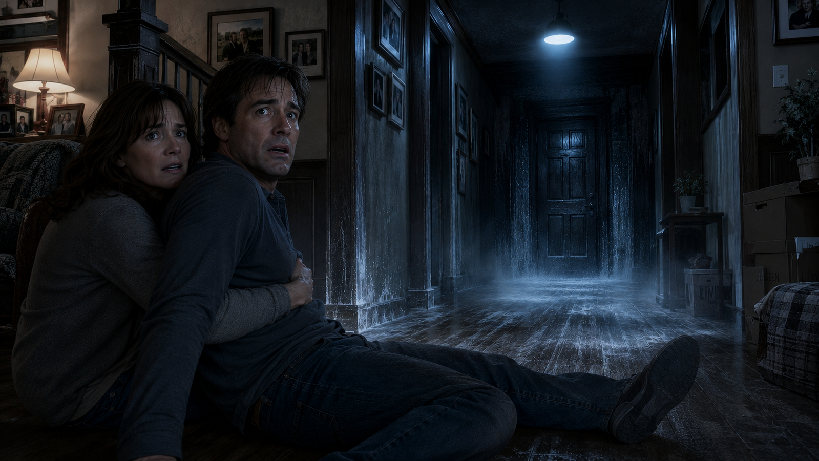 Cover art for The Basement Door , a horror scenario on AI Dungeon