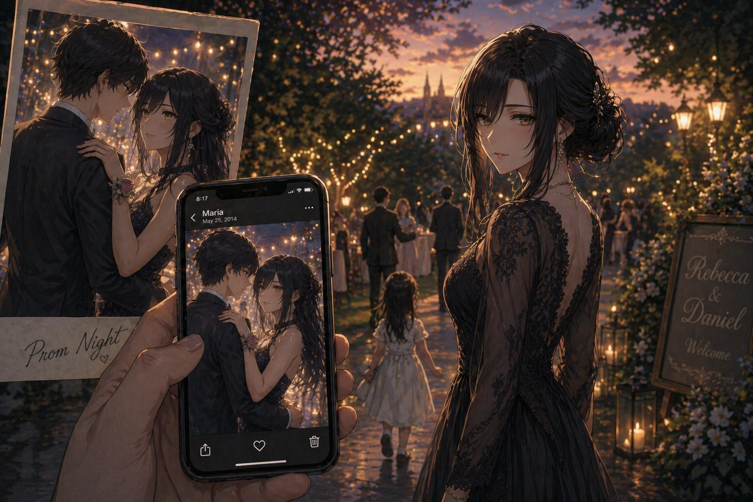 Cover art for When We Met Again After Everything, a reunion scenario on AI Dungeon