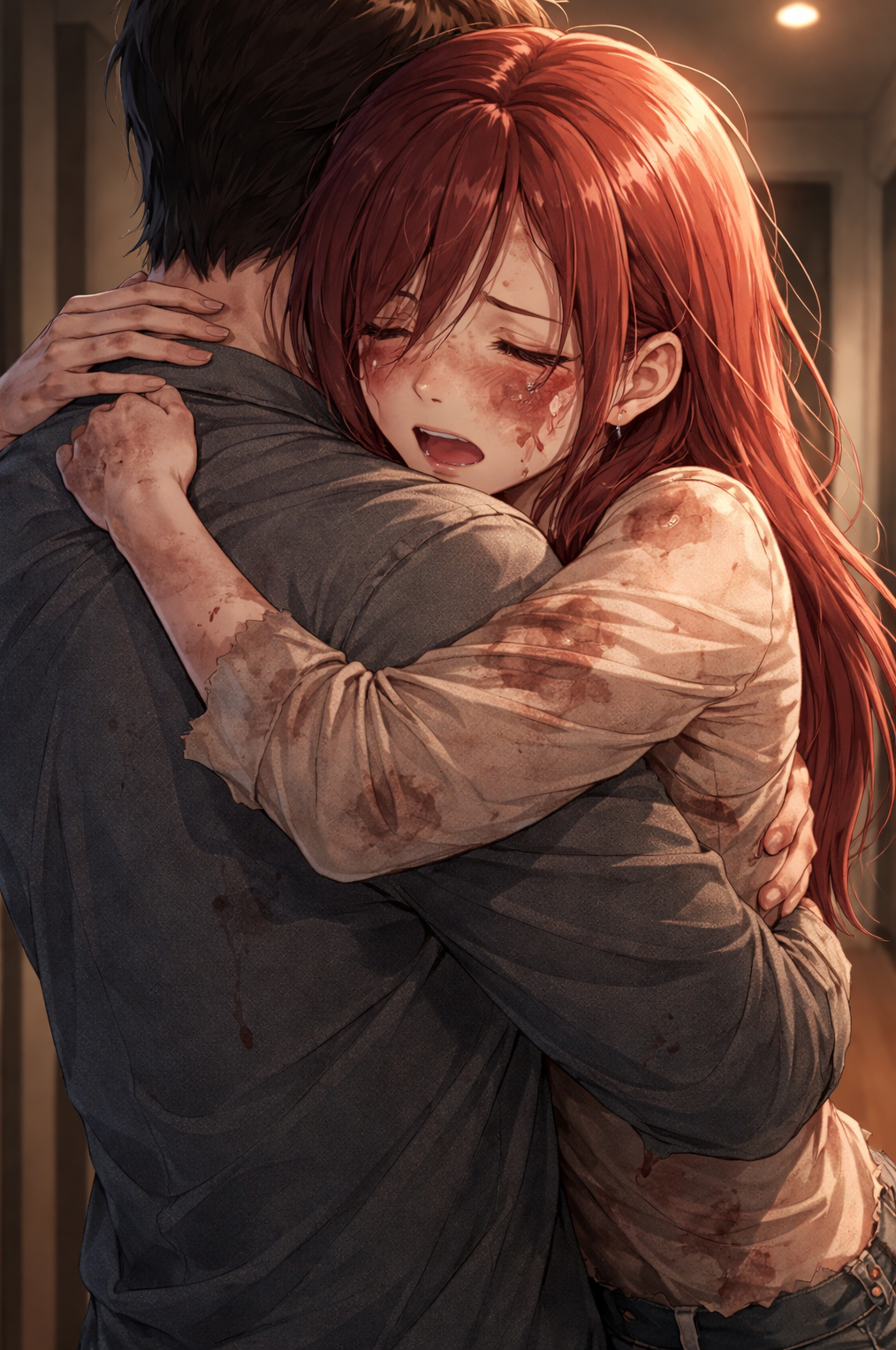 Cover art for Fractured Past, a trauma scenario on AI Dungeon