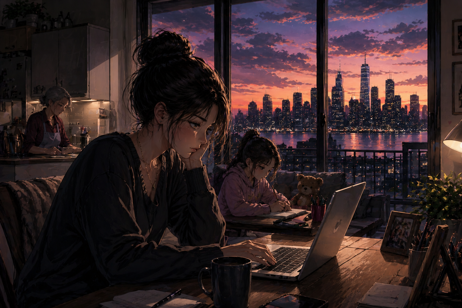 Cover art for Second Chances, Heavy Hearts, a drama scenario on AI Dungeon