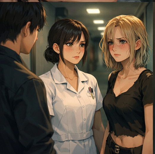 Cover art for The Wall Between 411 & 413, a psychological scenario on AI Dungeon