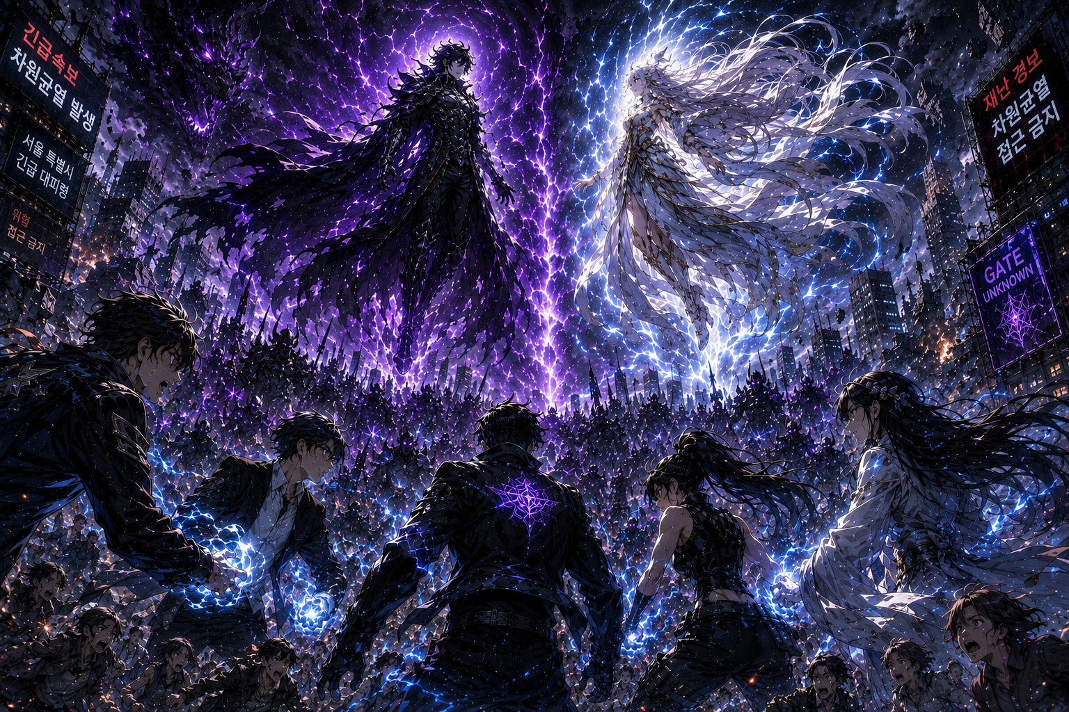 Cover art for Black Heaven: Return of the Void King, a supernatural scenario on AI Dungeon