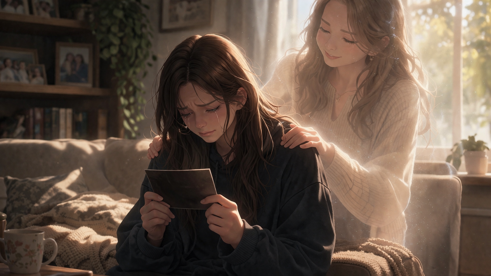 Cover art for The First Time, Again, a grief scenario on AI Dungeon