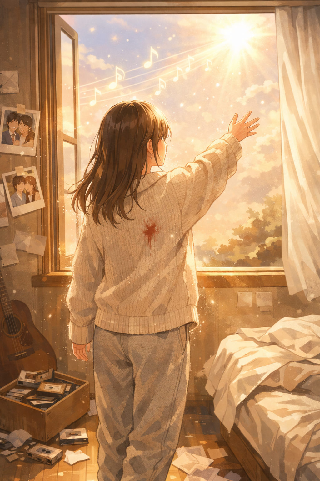 Cover art for Unfinished Melodies, a loss scenario on AI Dungeon