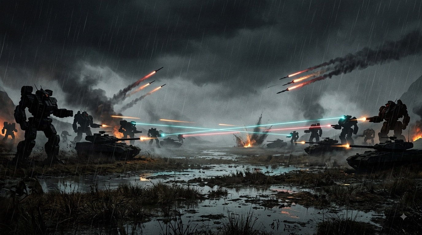 Cover art for BattleTech: Mallory's World Conflict (3013) (InnerSelf On), a battletech scenario on AI Dungeon