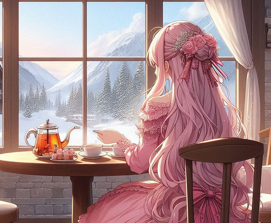 Cover art for Babysit the Heiress, a slice of life scenario on AI Dungeon