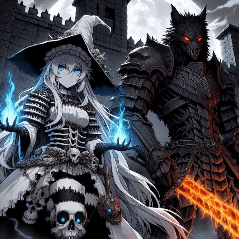 Cover art for Horde Mode: Team B, a monsterhorde scenario on AI Dungeon