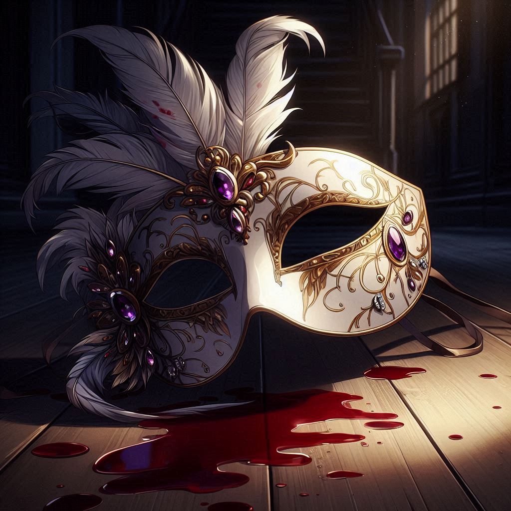 Cover art for Death at the Party, a callab scenario on AI Dungeon