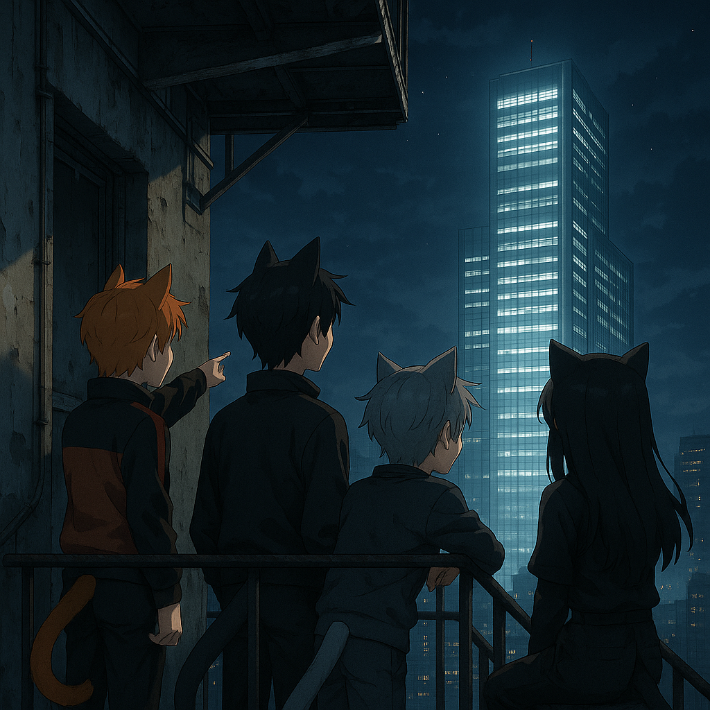 Cover art for Lucky Break, The gang on AI Dungeon