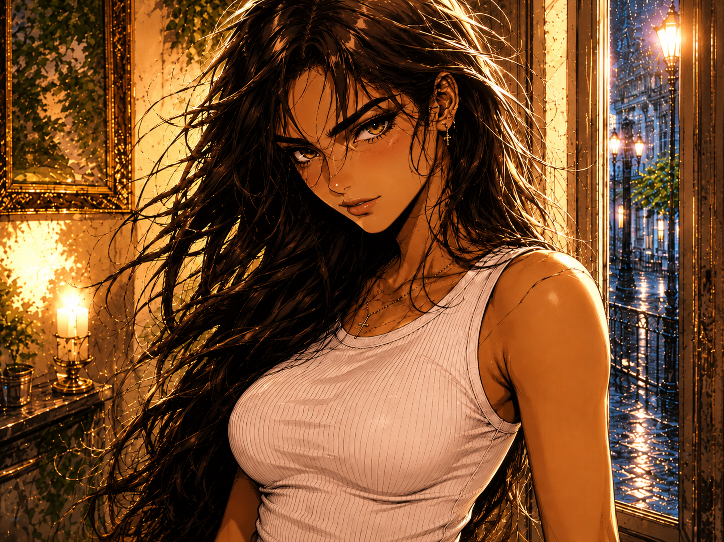 Cover art for Because you're mine (2.0), a romance scenario on AI Dungeon