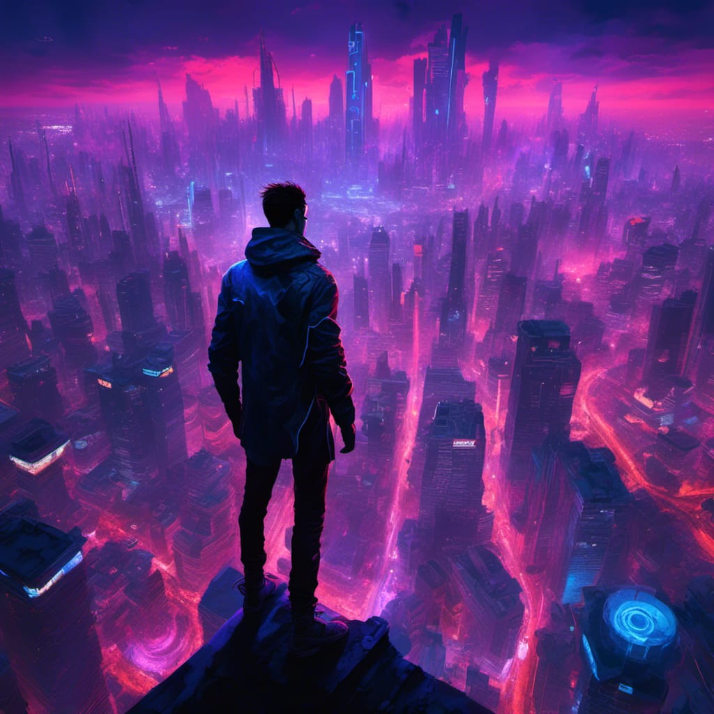 Cover art for Subject X-17: Zenith, a cyberpunk adventure on AI Dungeon