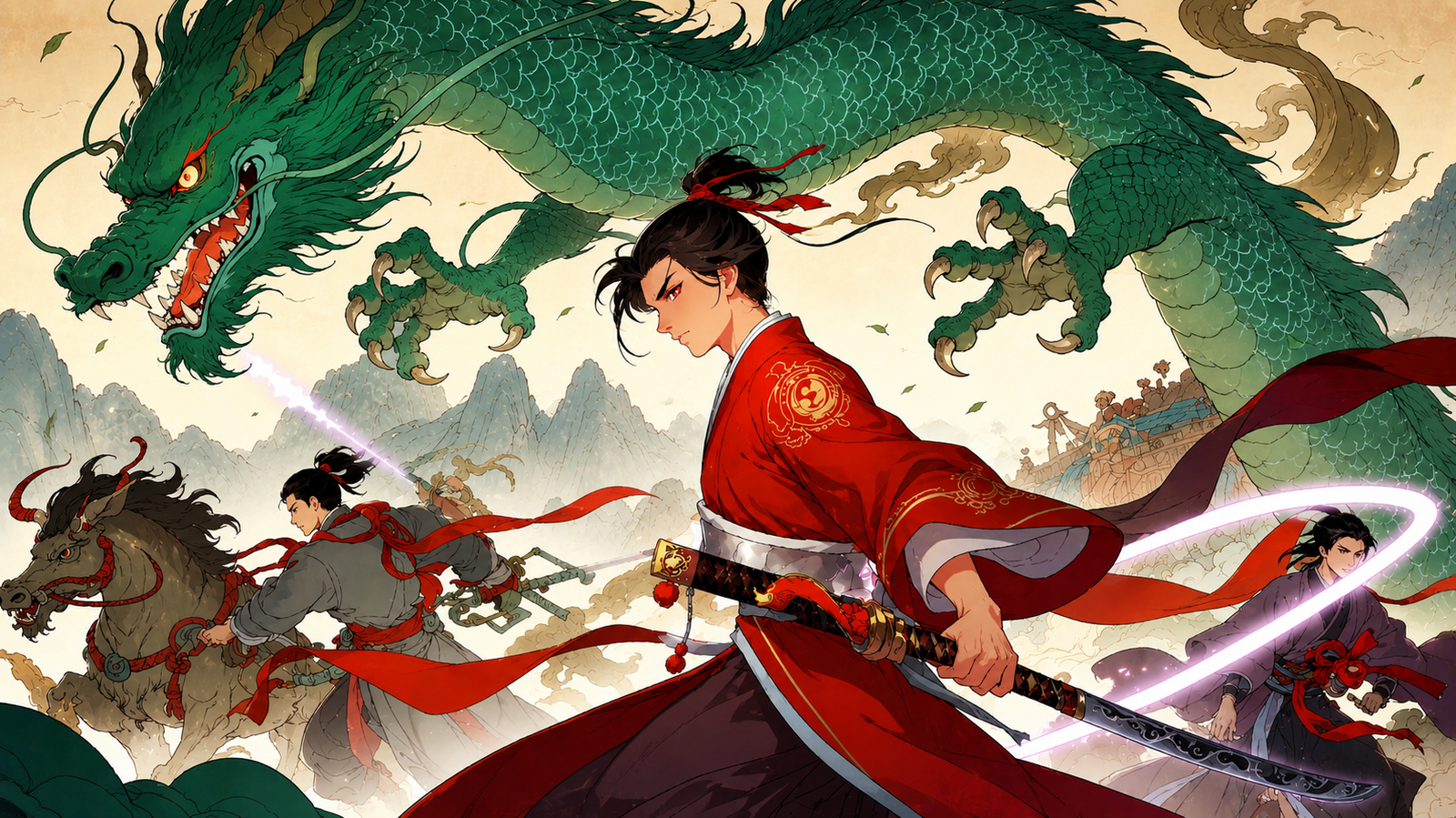 Cover art for Path of Ascension: The Cultivation Journey, a cultivation scenario on AI Dungeon