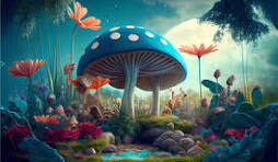 Cover art for Stranded in Wonderland, a nsfw scenario on AI Dungeon