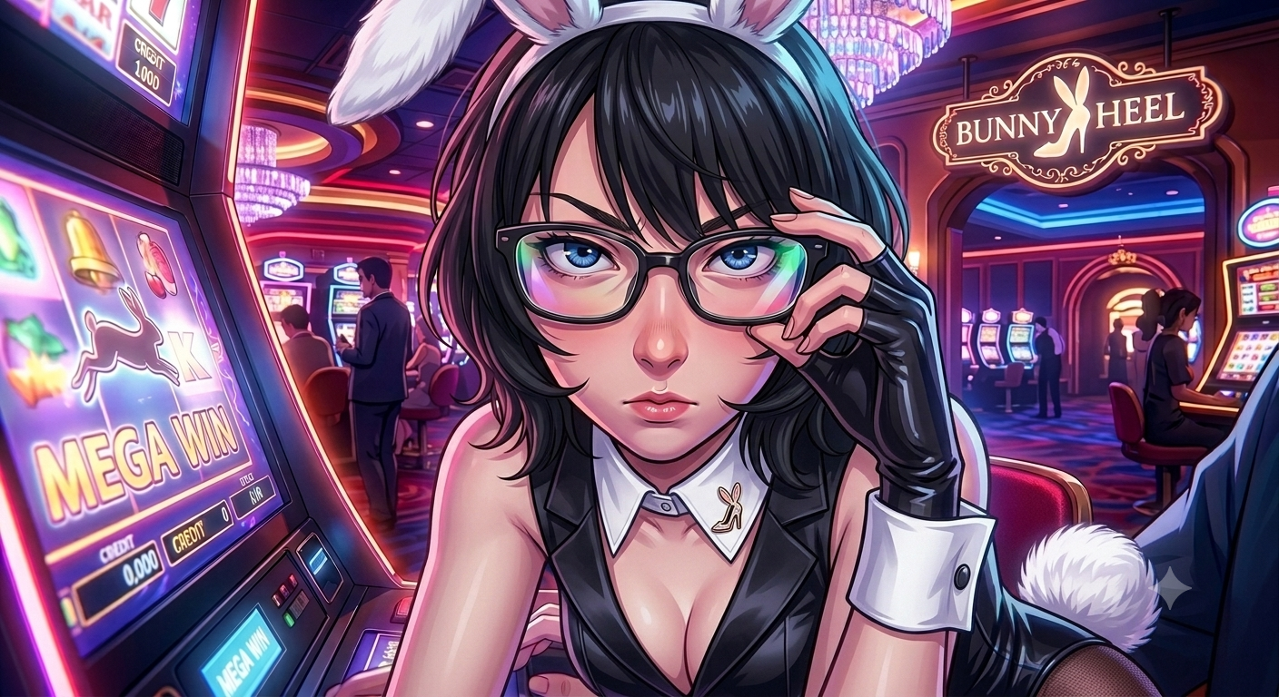 Cover art for "Welcome back, B-Baka!", a casino scenario on AI Dungeon