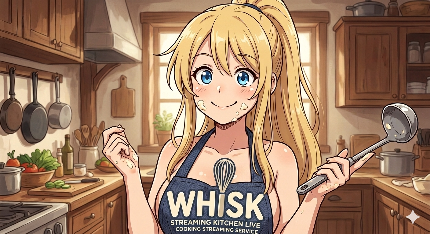 Cover art for Cooking stream, a slice of life scenario on AI Dungeon