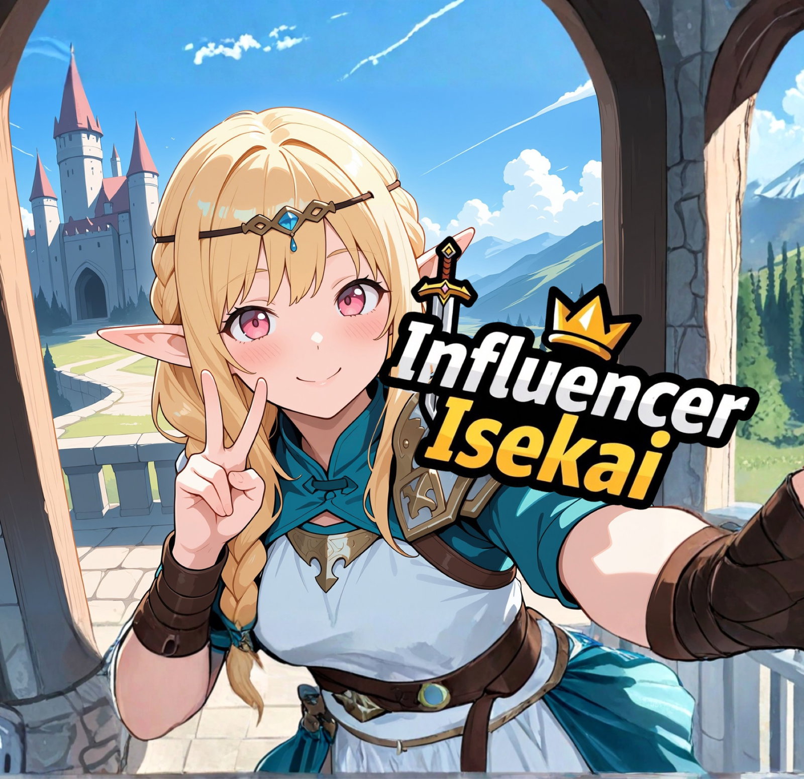 Cover art for Influencer Isekai, a comedy scenario on AI Dungeon