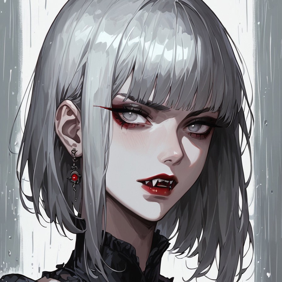 Cover art for Bad Blood, a vampire scenario on AI Dungeon