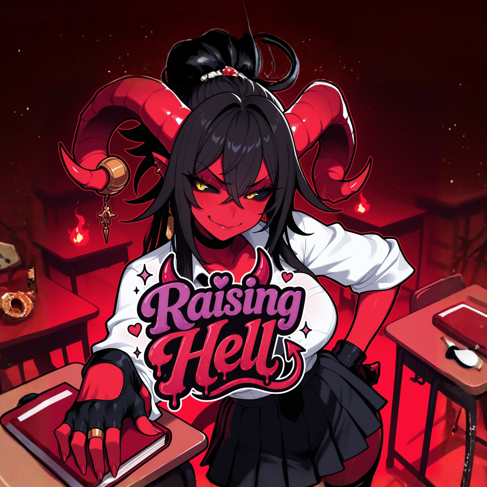 Cover art for Raising Hell, a slice of life scenario on AI Dungeon