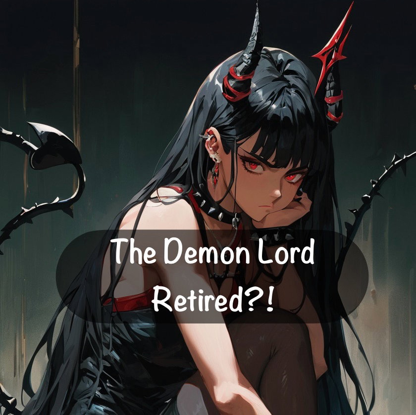 Cover art for The Demon Lord Retired?!, a comedy scenario on AI Dungeon