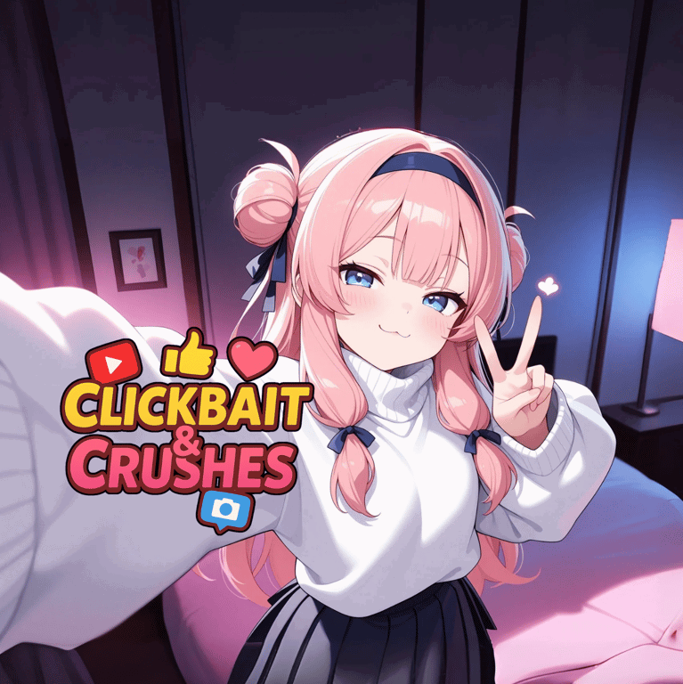 Cover art for Clickbait & Crushes, a modern scenario on AI Dungeon