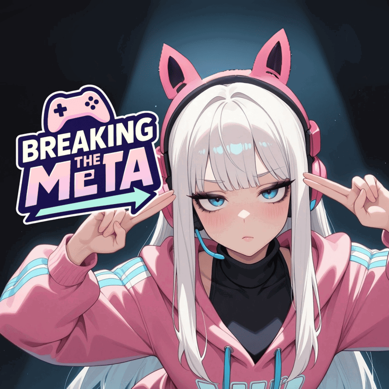 Cover art for Breaking the Meta, a romance scenario on AI Dungeon