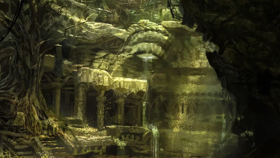 Cover art for (PT-BR) Legado do Abismo , a ruinas scenario on AI Dungeon