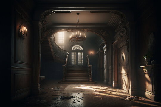 Cover art for (PT-BR) Mansão das Sombras , a br scenario on AI Dungeon