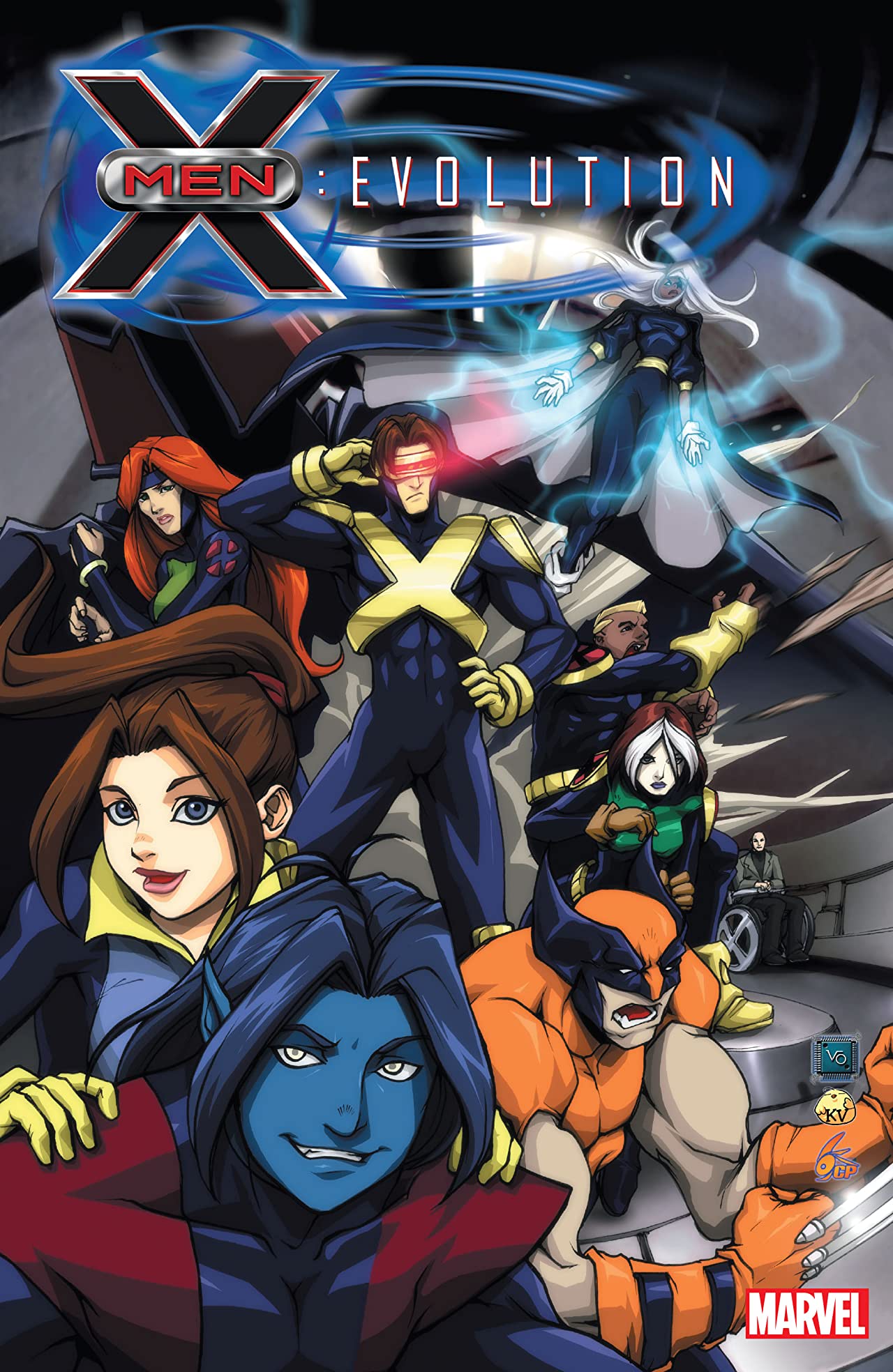 Cover art for X-Men: Evolution, a x men scenario on AI Dungeon