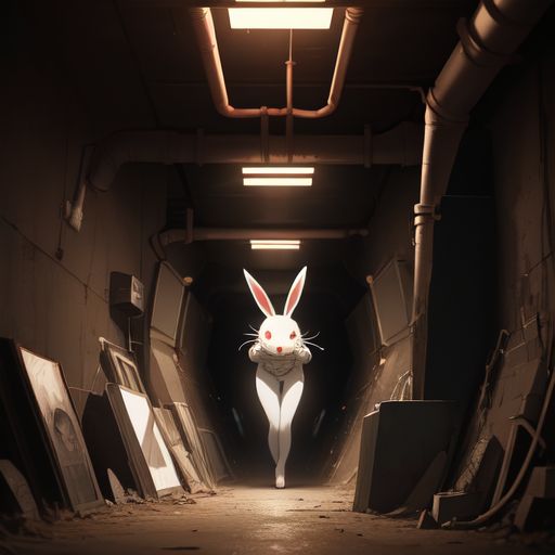 Cover art for Vanny’s Playful Pursuit, a psychological scenario on AI Dungeon