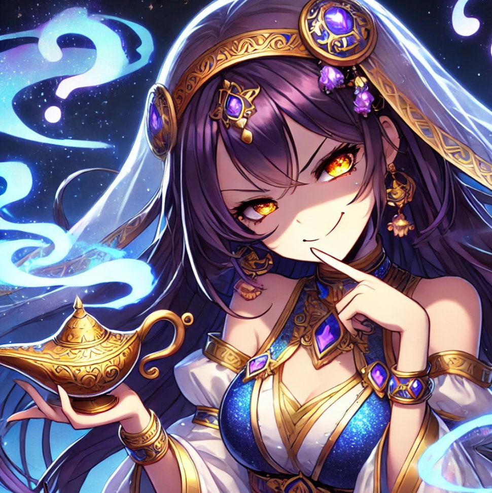 Cover art for Unpredictable Genie, a wish adventure on AI Dungeon