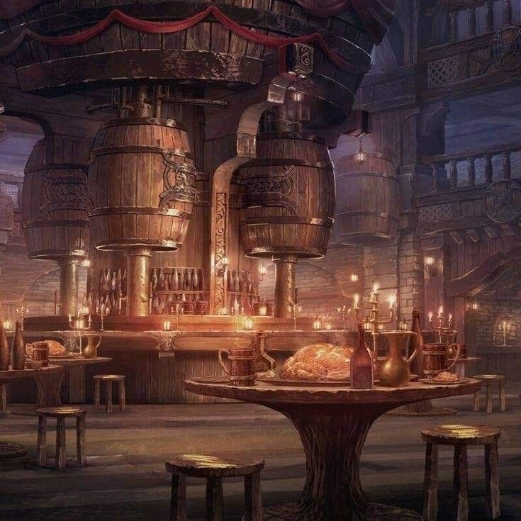 Cover art for Taverns and Customers, a fantasy scenario on AI Dungeon
