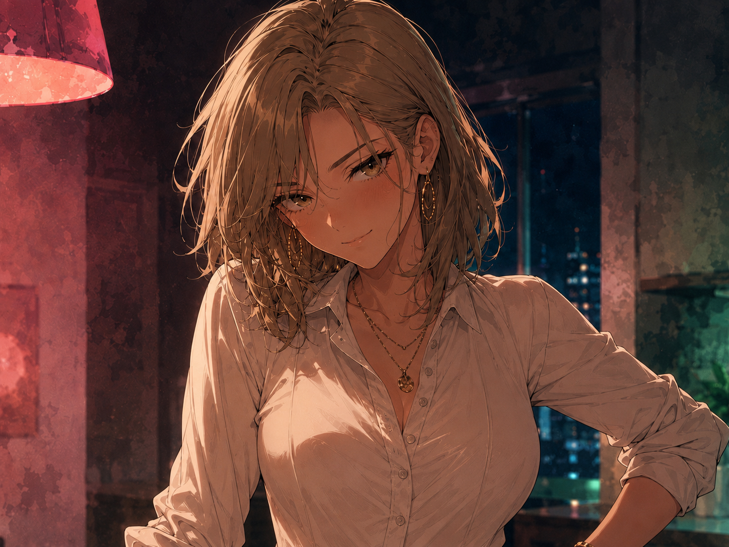 Cover art for š(M/F) Dinner at Seven, a slop scenario on AI Dungeon