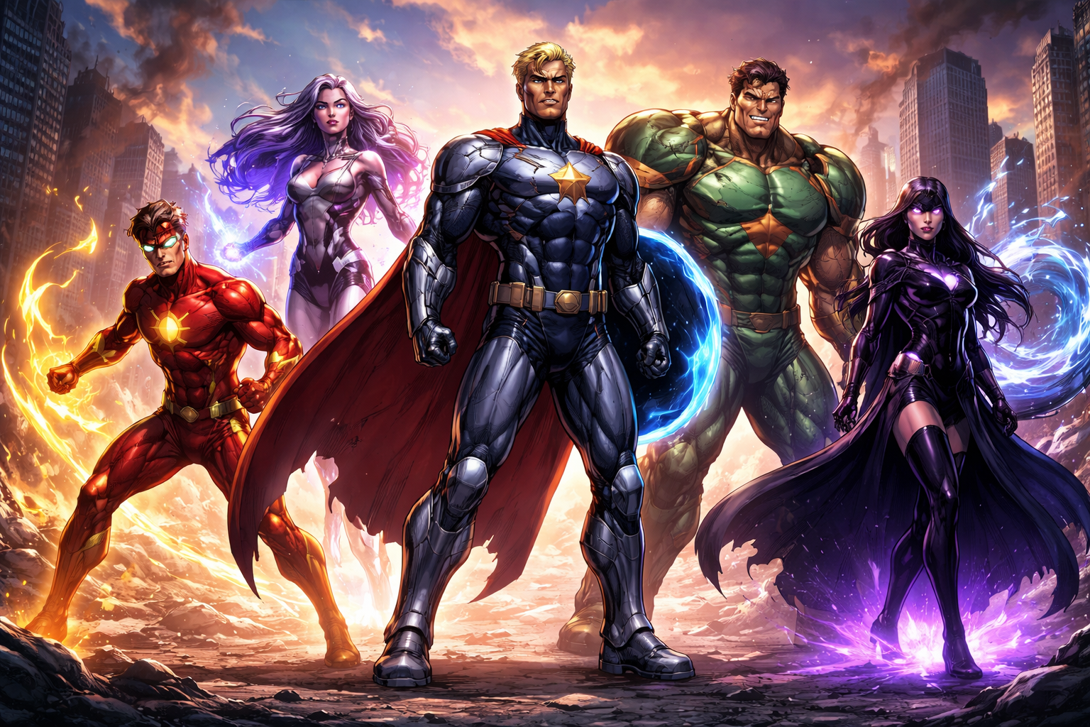 Cover art for Original Superhero Rpg, a superhero scenario on AI Dungeon