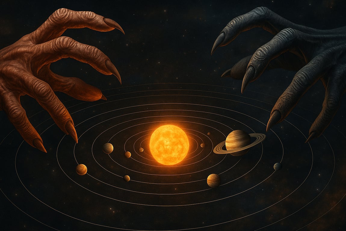 Cover art for A tale of space V 1.0, a space scenario on AI Dungeon