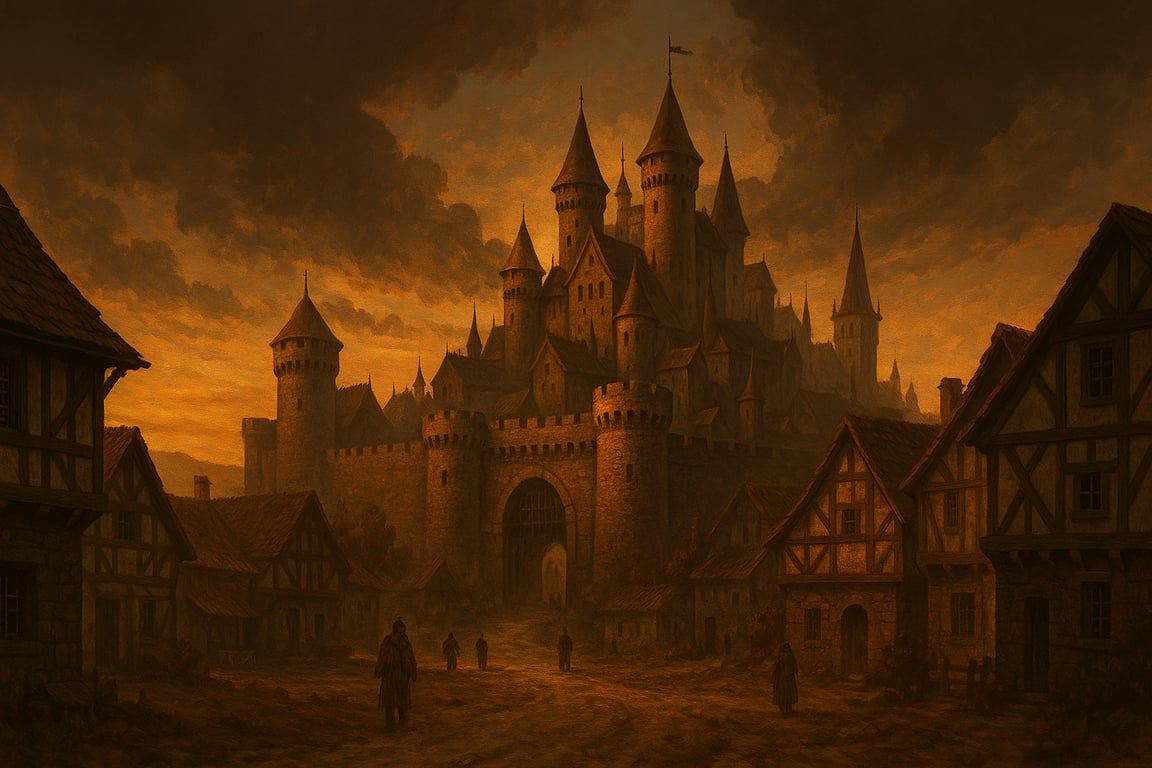 Cover art for Valmere: The Four Returns, an autocards scenario on AI Dungeon