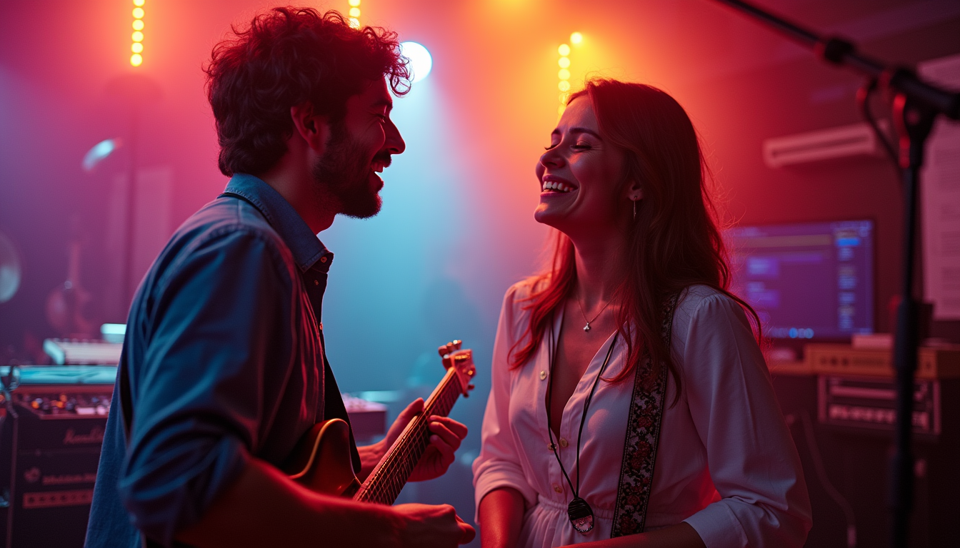 Cover art for Love Songs, a music scenario on AI Dungeon