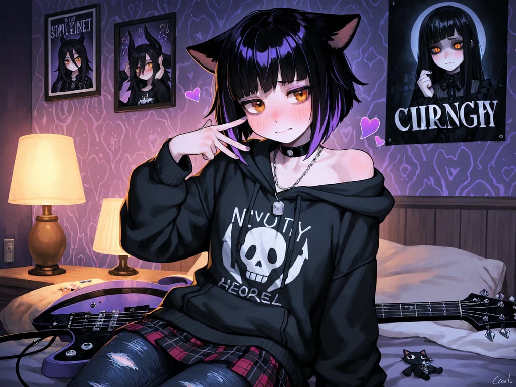 Cover art for đź’– PurrBox: Nyx đź’–, a kemonomimi scenario on AI Dungeon