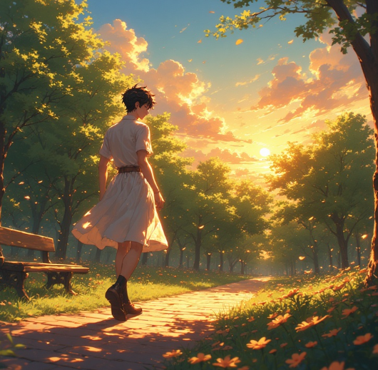 Cover art for Public Crossdressing đź‘—, an exploration scenario on AI Dungeon