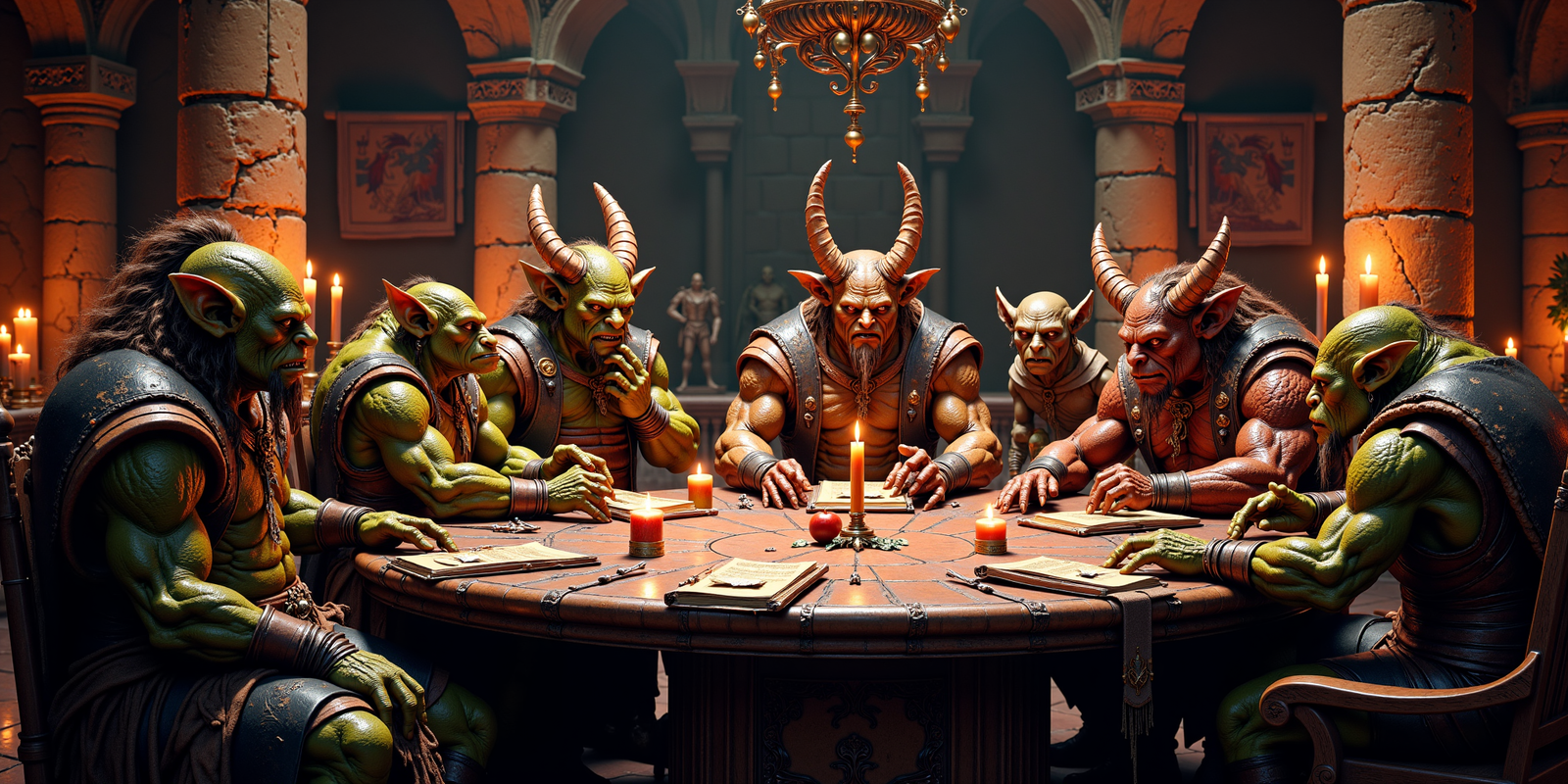 Cover art for Monster Nation, a fantasy scenario on AI Dungeon
