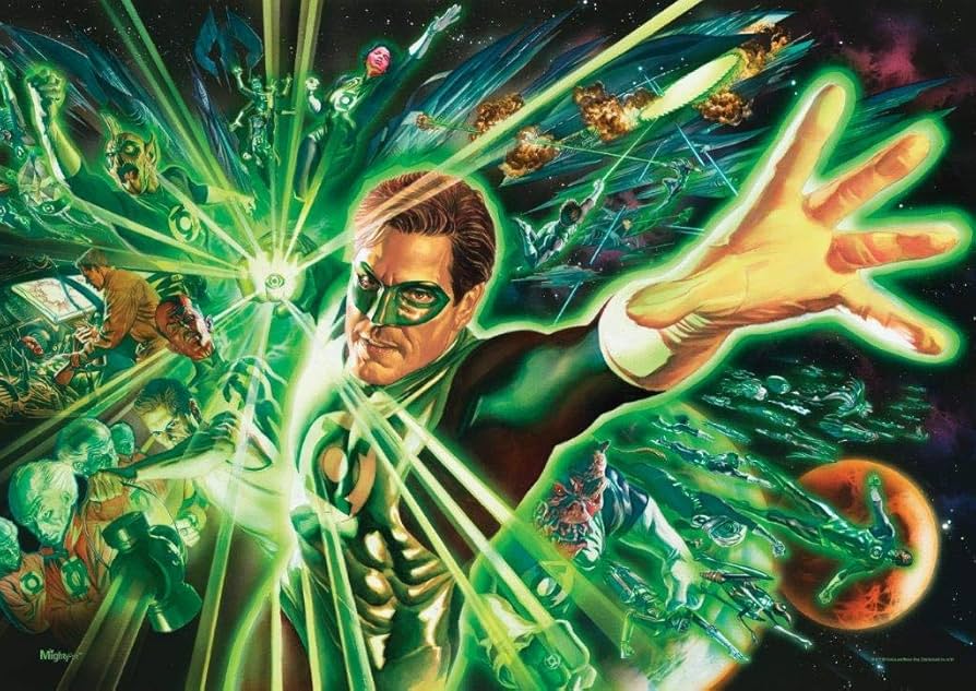 Cover art for The Green Lantern Corps ꗞ, a dc rebirth world on Voyage