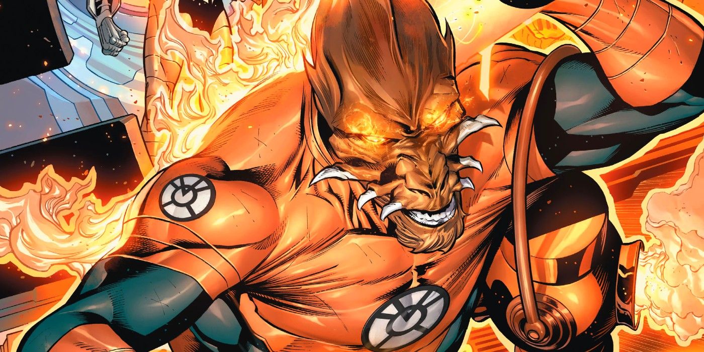 Cover art for The New Orange Lantern, a dc multiverse scenario on AI Dungeon