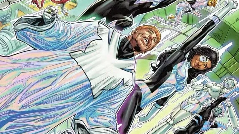 Cover art for The New Chrome Lantern, a dc multiverse scenario on AI Dungeon