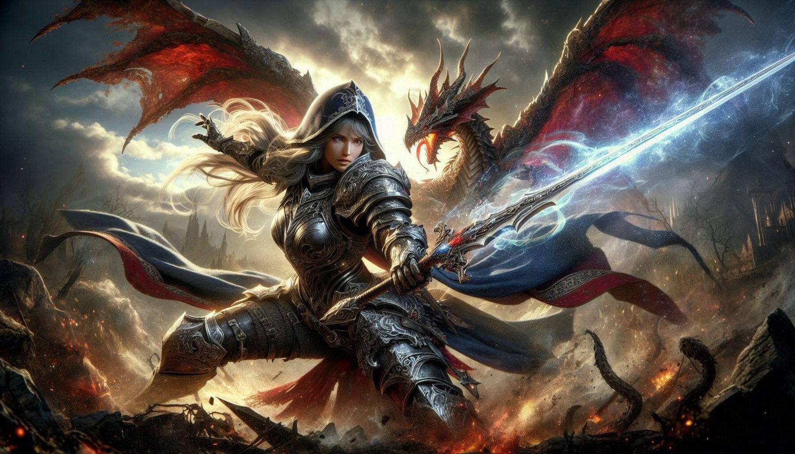 Cover art for Draconis Potentia, a dragons scenario on AI Dungeon