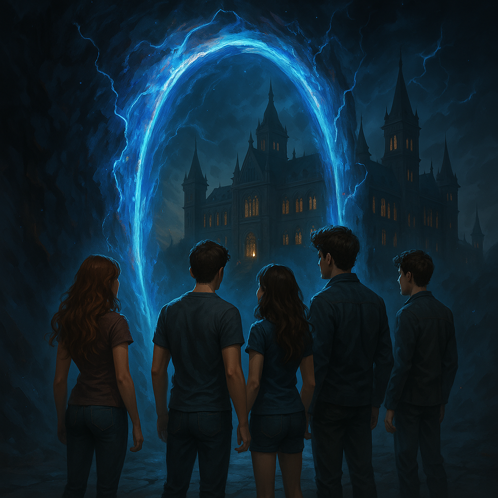 Cover art for Celestial Academy: The Vega Legacy, a fantasy scenario on AI Dungeon